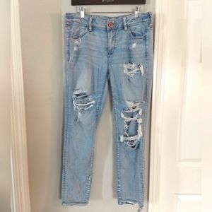 American Eagle Distressed Skinny Jeans
